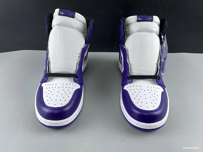Reps LUCY Retro 555088- SunProtective White Court Purple 3740 Jordan1 1013